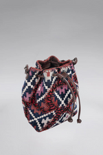 Load image into Gallery viewer, Large Patchy Carpet Bucket Bag