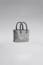 Load image into Gallery viewer, Small Diamond Velvet Pop Tote