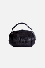 Load image into Gallery viewer, Small Lady Snakeskin Tote Bag