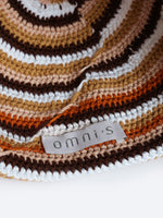 Load image into Gallery viewer, Crochet Crystal Bucket Hat