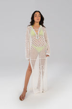 Load image into Gallery viewer, Biba Knit Coverup Maxi
