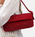 Load image into Gallery viewer, Crystal Patent Lori Shoulder Bag