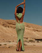 Load image into Gallery viewer, THE SASHA HOODED SEQUIN DRESS