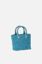 Load image into Gallery viewer, Small Crystal Patent Pop Tote
