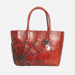 Load image into Gallery viewer, Large Itsy Bitsy Snakeskin Pop Tote