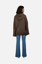 Load image into Gallery viewer, Shika Sequin Wool Hoodie