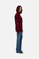 Load image into Gallery viewer, Shika Sequin Wool Hoodie