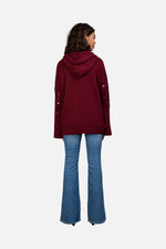 Load image into Gallery viewer, Shika Sequin Wool Hoodie