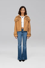 Load image into Gallery viewer, Vero Pop Pom Jacket