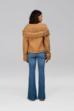 Load image into Gallery viewer, Vero Pop Pom Jacket