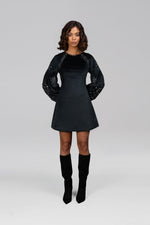 Load image into Gallery viewer, Ami Velvet Mini Dress