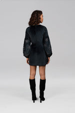 Load image into Gallery viewer, Amy Velvet Mini Dress