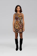 Load image into Gallery viewer, Noor Persian Tile Crochet Dress