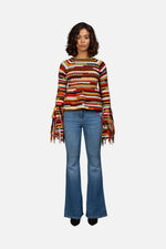 Load image into Gallery viewer, Mia Shaggy Crystal Sweater