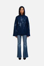 Load image into Gallery viewer, Shika Sequin Wool Hoodie