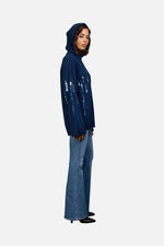 Load image into Gallery viewer, Shika Sequin Wool Hoodie