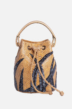 Load image into Gallery viewer, Small Snakeskin Bucket Bag