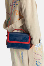 Load image into Gallery viewer, Lori Patent Leather Messenger Cross-body Bag