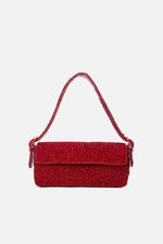 Load image into Gallery viewer, Lori Crystal Patent Leather Evening Shoulder Bag