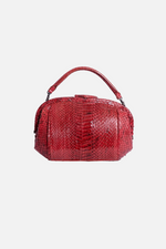 Load image into Gallery viewer, Small Lady Snakeskin Tote Bag