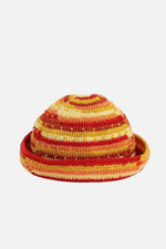 Load image into Gallery viewer, Crochet Crystal Bucket Hat