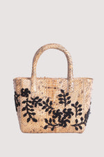 Load image into Gallery viewer, Medium Flower Power Snakeskin Pop Tote