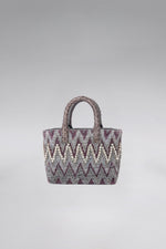 Load image into Gallery viewer, Small Ziggy Snakeskin Pop Tote