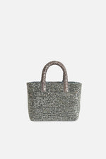 Load image into Gallery viewer, Small Crystal Snakeskin Pop Tote