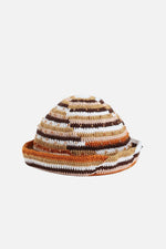 Load image into Gallery viewer, Crochet Crystal Bucket Hat