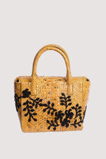 Load image into Gallery viewer, Medium Flower Power Snakeskin Pop Tote