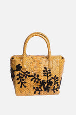 Load image into Gallery viewer, Medium Flower Power Snakeskin Pop Tote