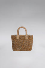 Load image into Gallery viewer, Small Crystal Snakeskin Pop tote