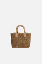 Load image into Gallery viewer, Small Crystal Snakeskin Pop Tote
