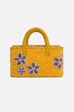 Load image into Gallery viewer, Small Flora Patent Flap Tote