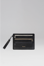 Load image into Gallery viewer, Leather Zip Up Pouch