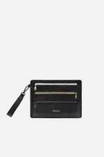 Load image into Gallery viewer, Leather Zip Up Pouch
