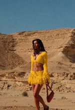 Load image into Gallery viewer, THE ZOUKA FRINGE TOP