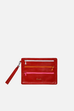 Load image into Gallery viewer, Leather Zip Up Pouch