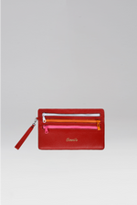 Load image into Gallery viewer, Leather Zip Up Pouch