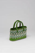 Load image into Gallery viewer, Small Ziggy Patent Leather Flap Tote