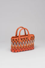 Load image into Gallery viewer, Small Ziggy Patent Leather Flap Tote