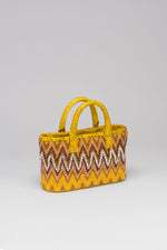 Load image into Gallery viewer, Small Ziggy Snakeskin Flap Tote