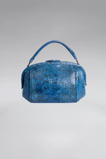 Load image into Gallery viewer, Small Snakeskin Lady Tote
