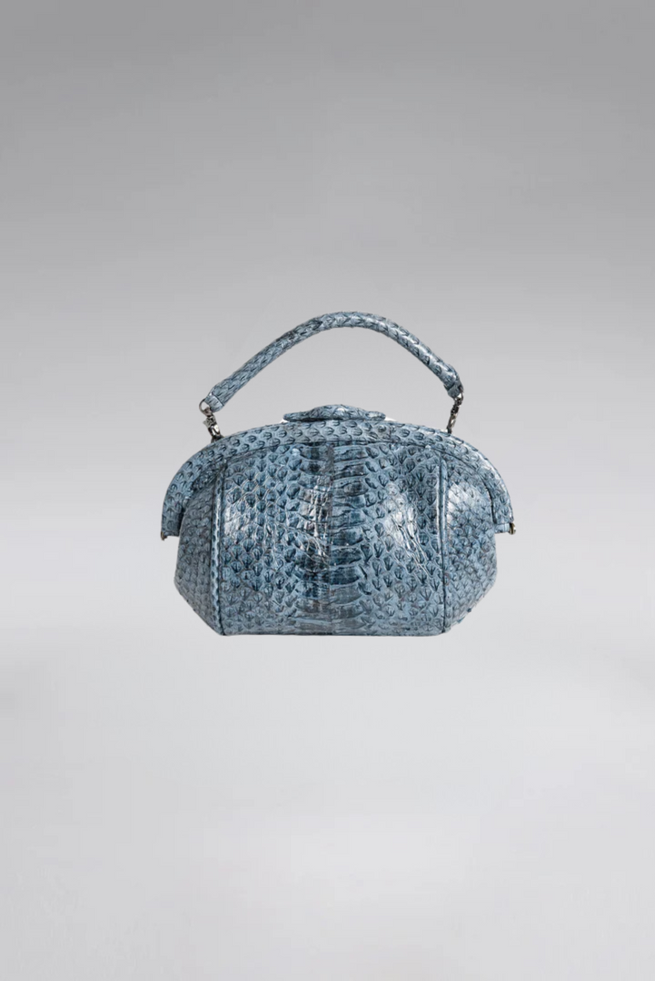 Mini Snakeskin Lady Tote