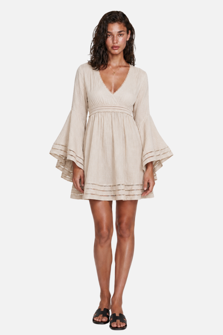 THE DOLLY CRINKLE MINI DRESS