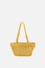 Load image into Gallery viewer, Zoya Crochet Crystal Beach Bag