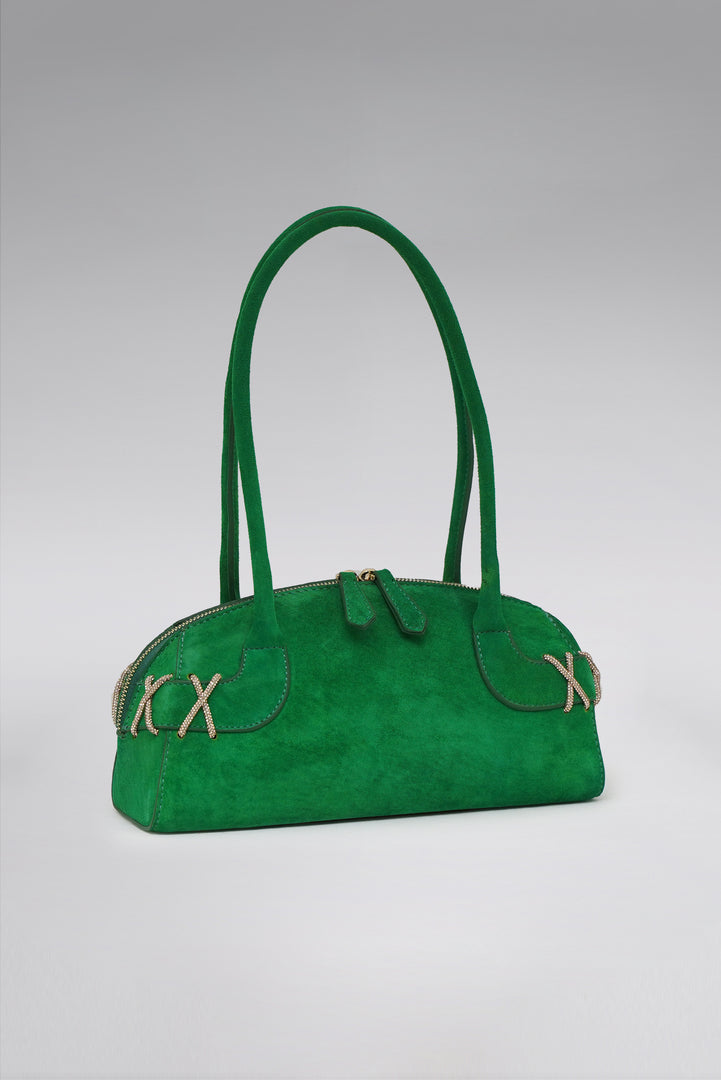 Kriss Suede Shoulder Bag