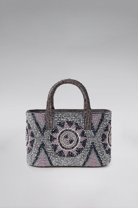 Midi  Arabia Snakeskin Pop Tote