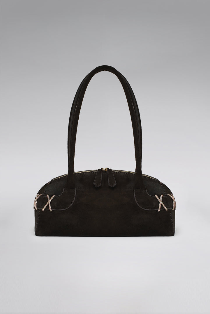 Kriss Suede Shoulder Bag