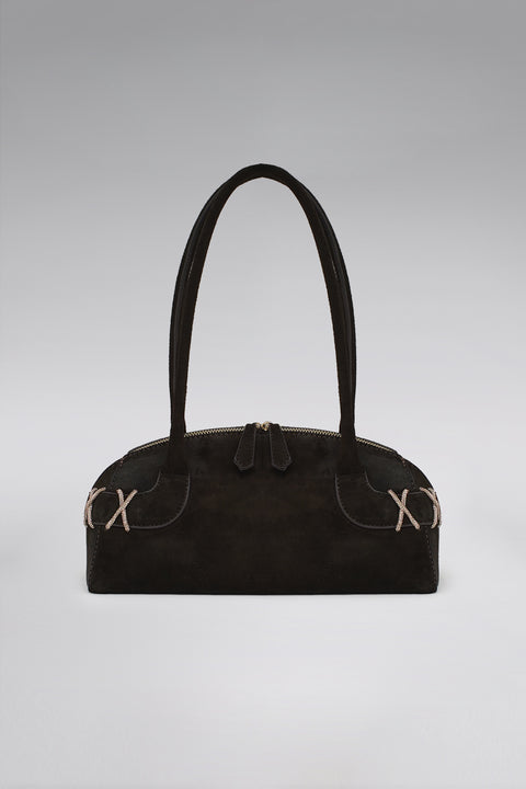 Kriss Suede Shoulder Bag
